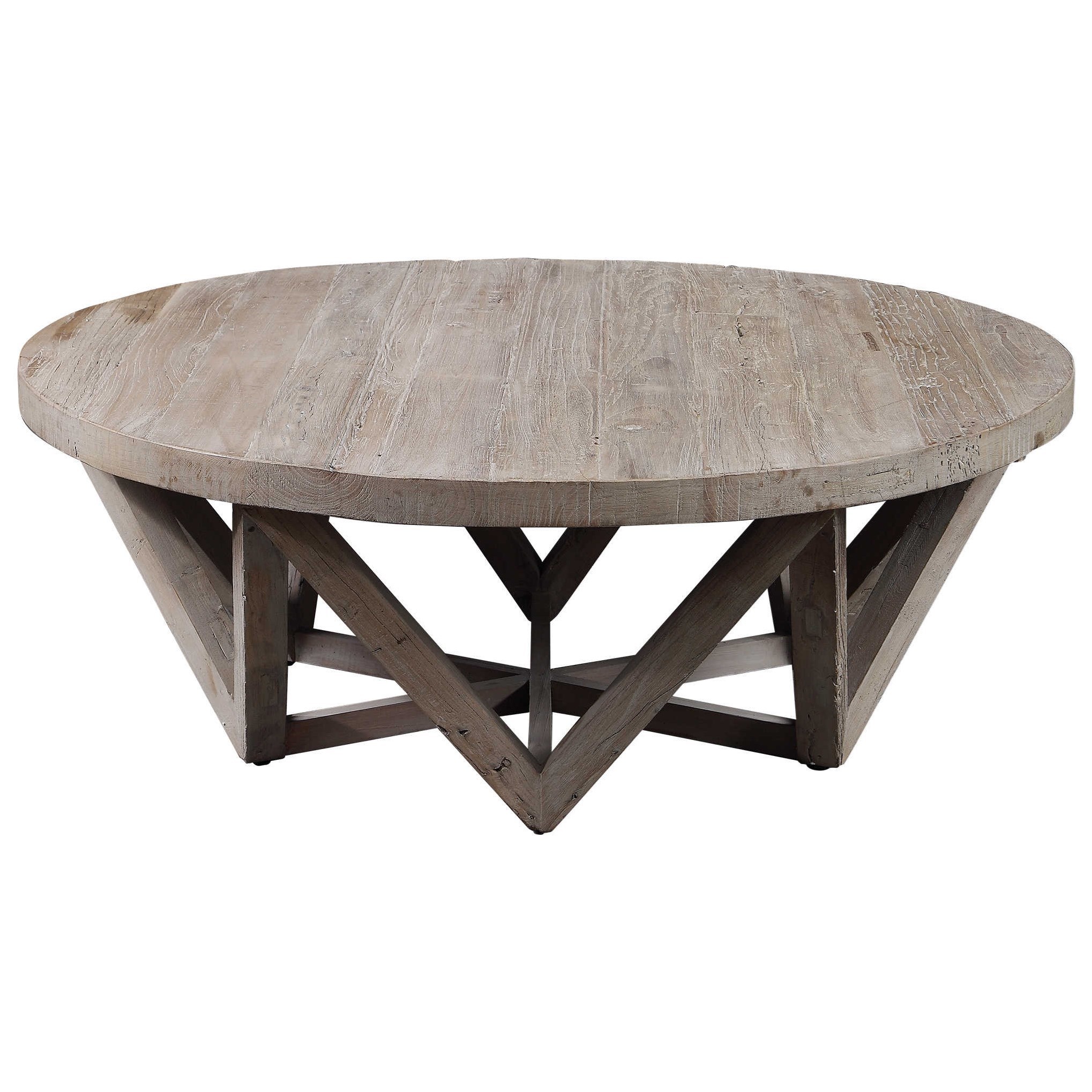Uttermost Accent Furniture Occasional Tables 24928 Kendry Reclaimed Wood Coffee Table Esprit